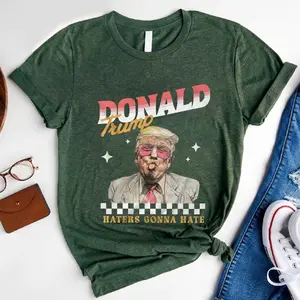 Donald Trump Haters Gonna Hate Shirt Funny Trump Shirt Republican Gifts Trump 2024 Shirt 295
