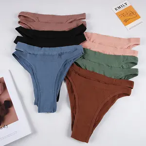 12 Pack Underwear for Women Cute Low Rise Bikini Panties High Cut Breathable Sexy Hipster Womens Cheeky