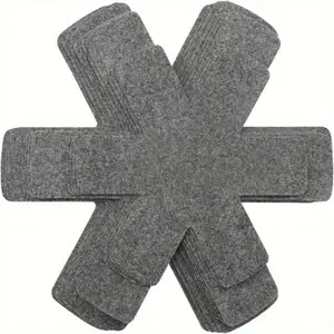 Pot Protector, 3 Counts/set Pot Divider Pad, Stackable Pot Protector, Pot Divider Pad, Kitchen Accessories, Kitchen Gadgets, Coasters