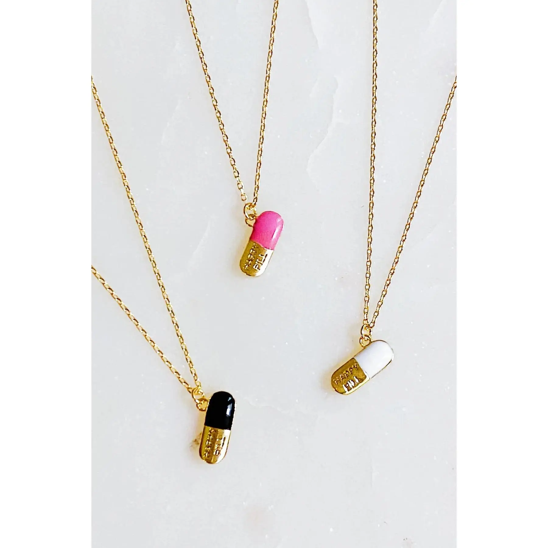 Happy Pill Necklace Happy Pill Necklace
