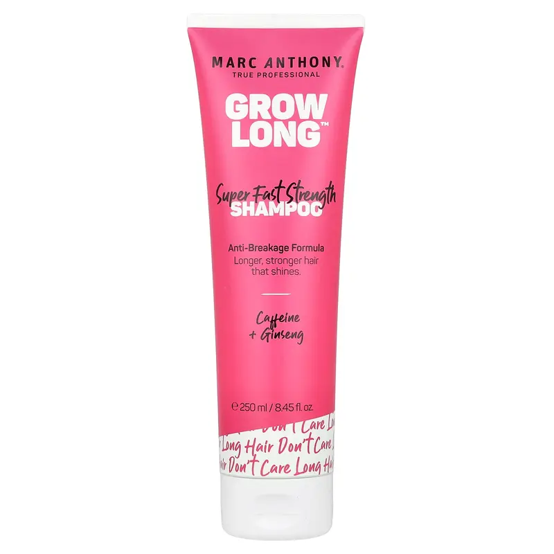 Marc Anthony Grow Long™, Super Fast Strength Shampoo, Caffeine + Ginseng, 8.45 fl oz (250 ml)