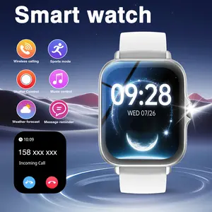 1.83 Inch Smartwatch, Wireless Calling/dialing, Multi-Sport Modes, Call & Message Alerts, Compatible iOS/android, Unisex