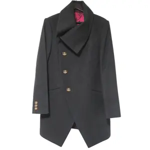 Pre-owned vivienne westwood Other Small Leather Goods MAN Wool Asymmetry Coat