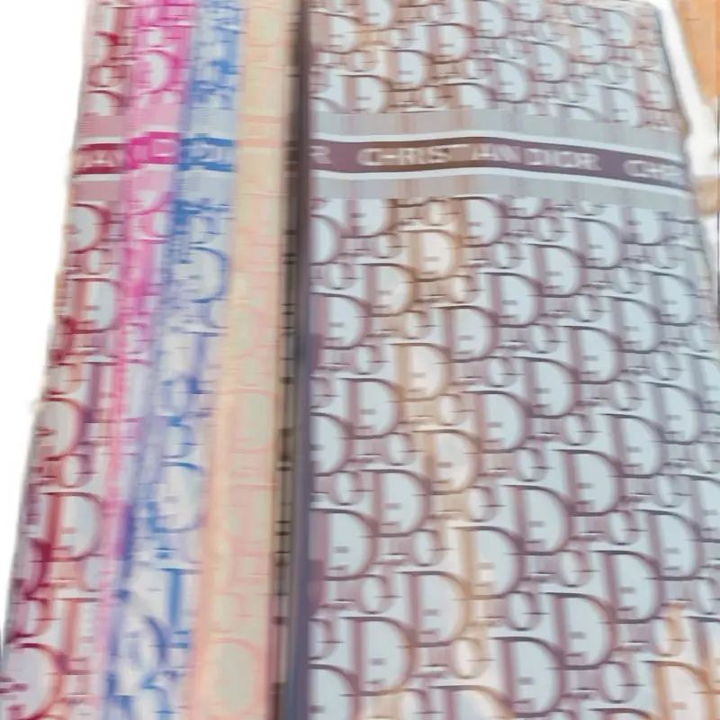 Papel coreano en distintos tonos diseño de un logotipo de una marca