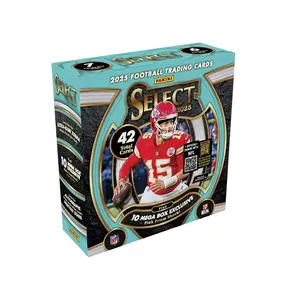 (One Pack) 2025 Select Football Hobby MEGA Pack - Sports Trading Cards
