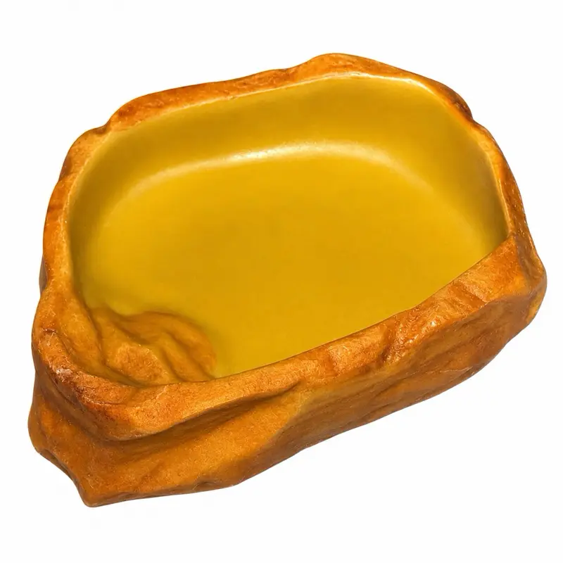 Reptile Feeding Bowl, Pet Supplies for Reptile & Amphibian Feeding Tools Feeder