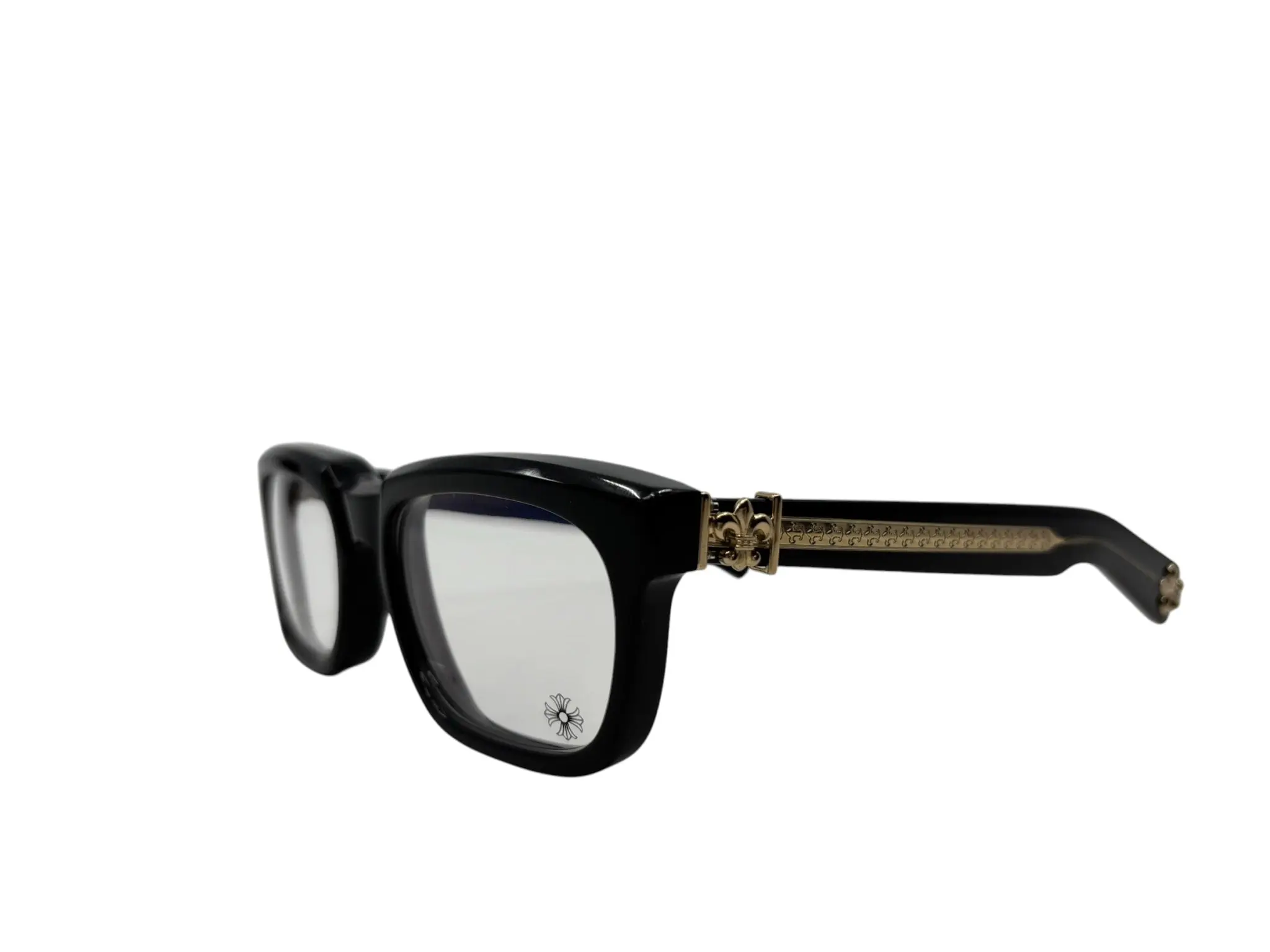 1167224 Chrome Hearts See You In Tea Glasses Black/Gold Frame