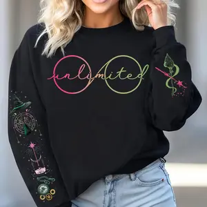 Unlimited Gradient Lettering Shirt, Wicked Together Sweatshirt, Wicked Changed For Good Hoodie, We’re Unlimited Sweater, Gravity Broomstick Shirt For Fans