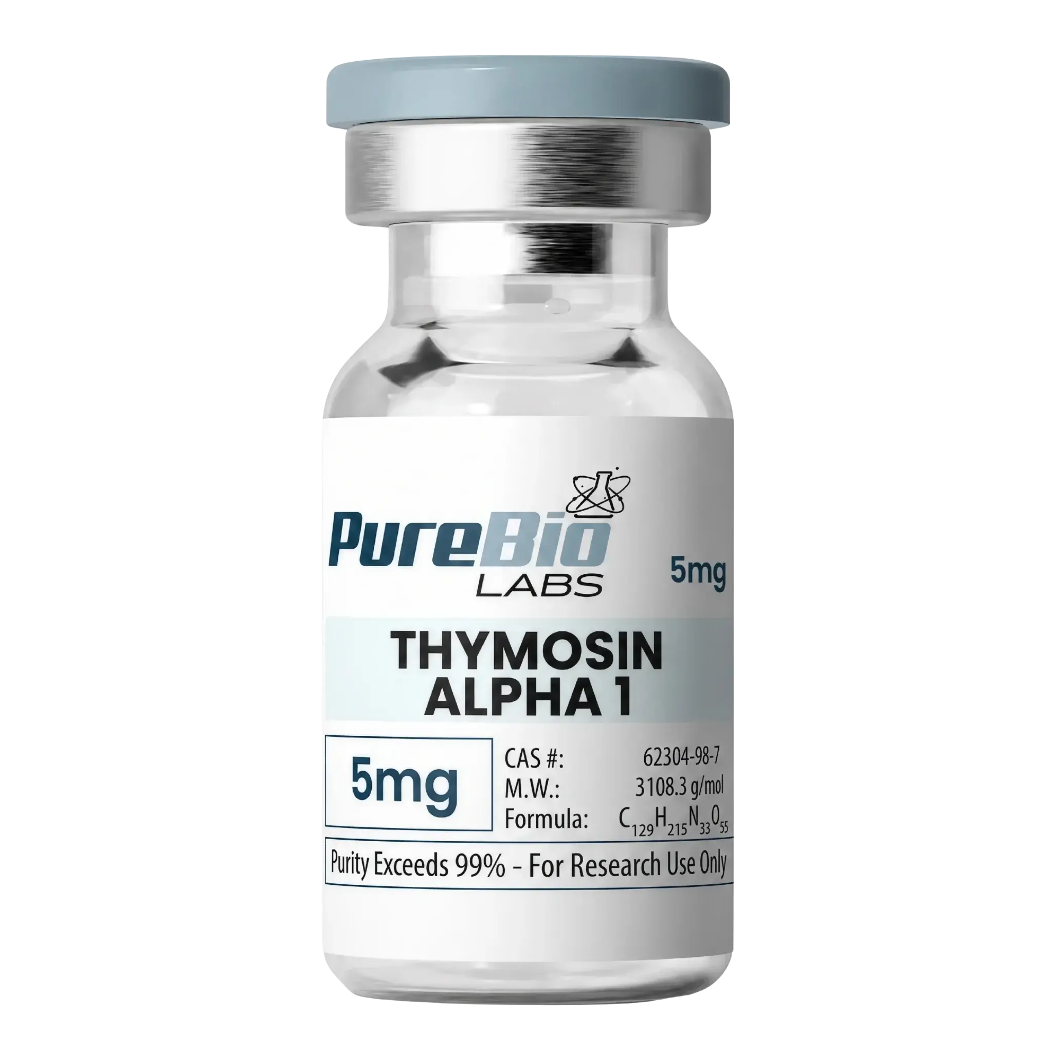 Thymosin Alpha-1 Vial, 5mg - Laboratory-Grade Research Supply for Research & Laboratory Applications