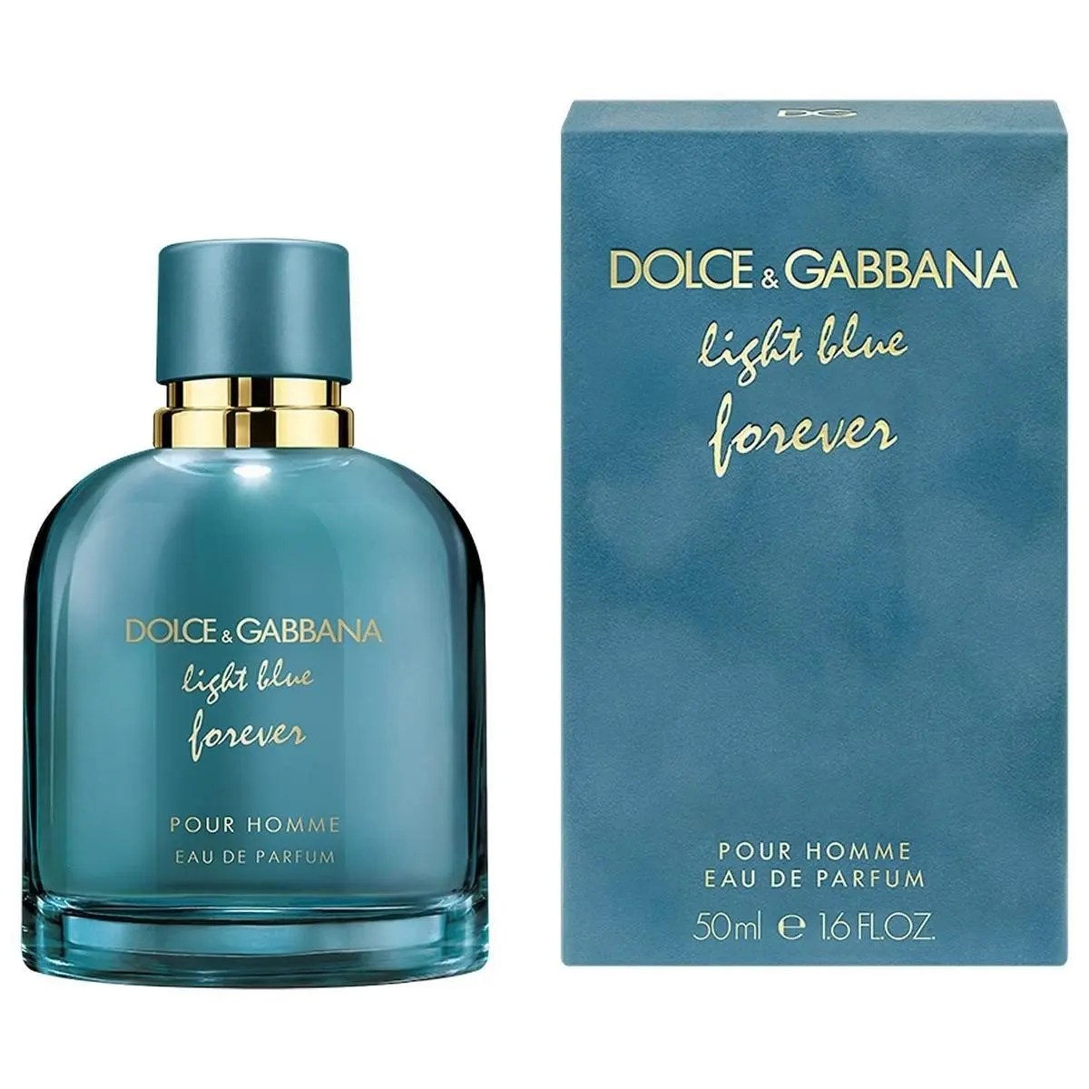 Dolce & Gabbana Light Blue Forever Pour Homme Eau de Parfum Spray for Men, 1.6 fl oz - Fresh, Citrus, Long-Lasting Fragrance for Men