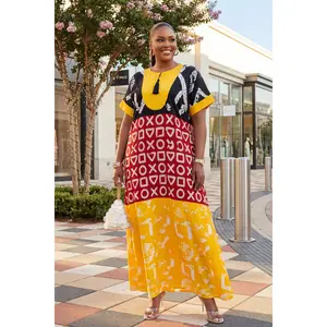 Titia Breeze Kaftan | Yellow