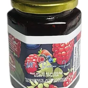 All 4 Berries Jam Breakfast Flavor Sweet  Dip