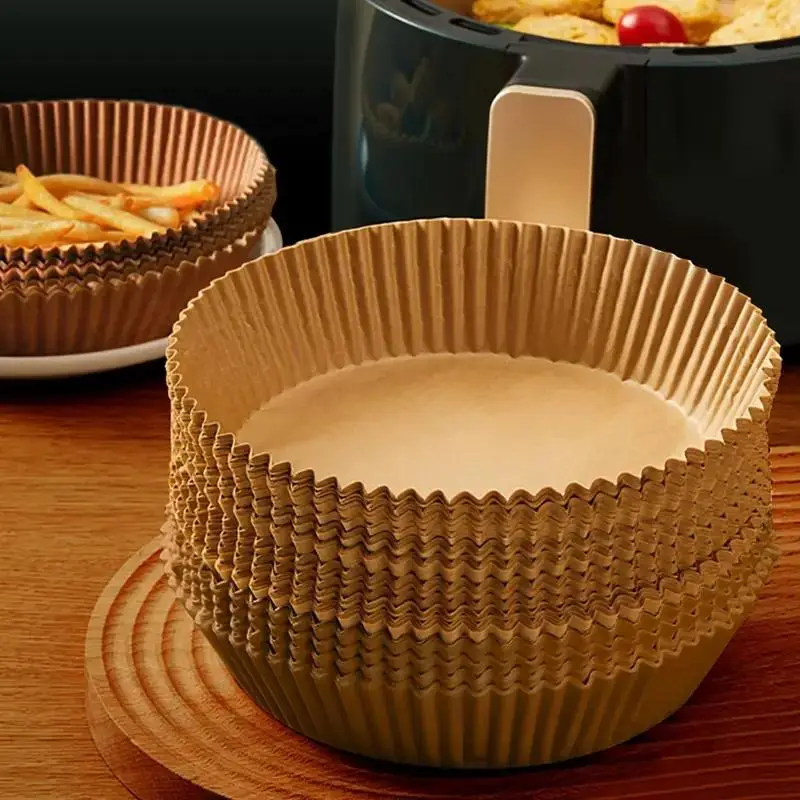 Disposable Air Fryer Liner, Paper Air Fryer Inner Liner, Baking Tray, Oven Accessories, Kitchen Accessories
