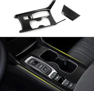 Gas Version Gear Shift Panel Decals for Honda Accord 2018 2019 2020 2021 2022 10th Gen Accessories ABS Carbon Fiber Interior Stickers