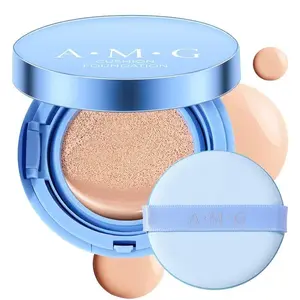 Foundation Concealer Cushion Powder Makeup, Lightweight, Smooth & Moisturizing Coverage Foundation, Perfect for Daily Use, Easy Application