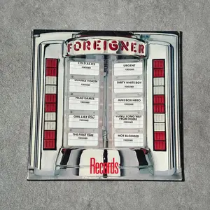 Foreigner Records Vintage Record Vinyl