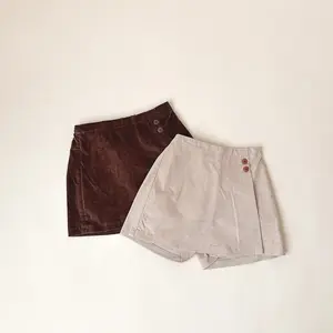 Corduroy Suede Skort