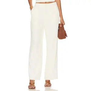 SNDYS Roma Pant in Ivory