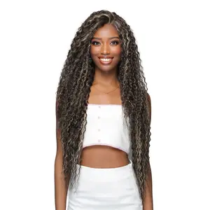 Bobbi Boss Human Hair Blend HD Lace Front Wig Miss Origin Glueless 13X6 MOGL302 Araceli