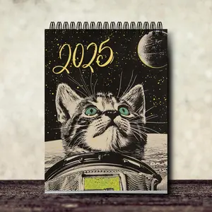 2025 Space Cats Calendar | 12 Month Calendar | Cute Cat Calendar | Quirky Novelty Gift | Cat Lover Calendar | Funny Cats Calendar