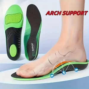 1 Pair of Unisex Arch Support Insoles, Breathable EVA Material, Comfortable And Durable, Suitable for Sports Shoes, Warm Shoes, Casual Shoes, Arch Support Insoles | Shock-Absorbing Insoles