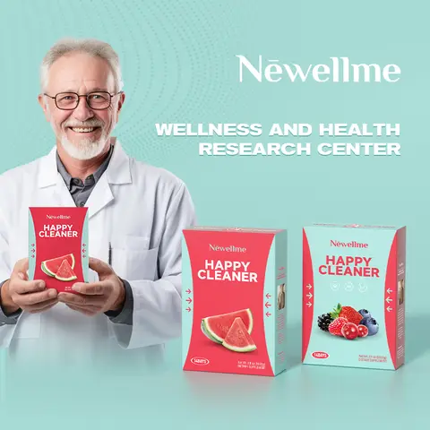 NEWELLME Edible Watermelon Probiotic Powder with Enzymes - Boosts Gut Health, Digestion, Nutrient Absorption, Immune Function, Nutrients, Bone Health; 24-Month Shelf Life, All Ages Fitness Dietary Supplement