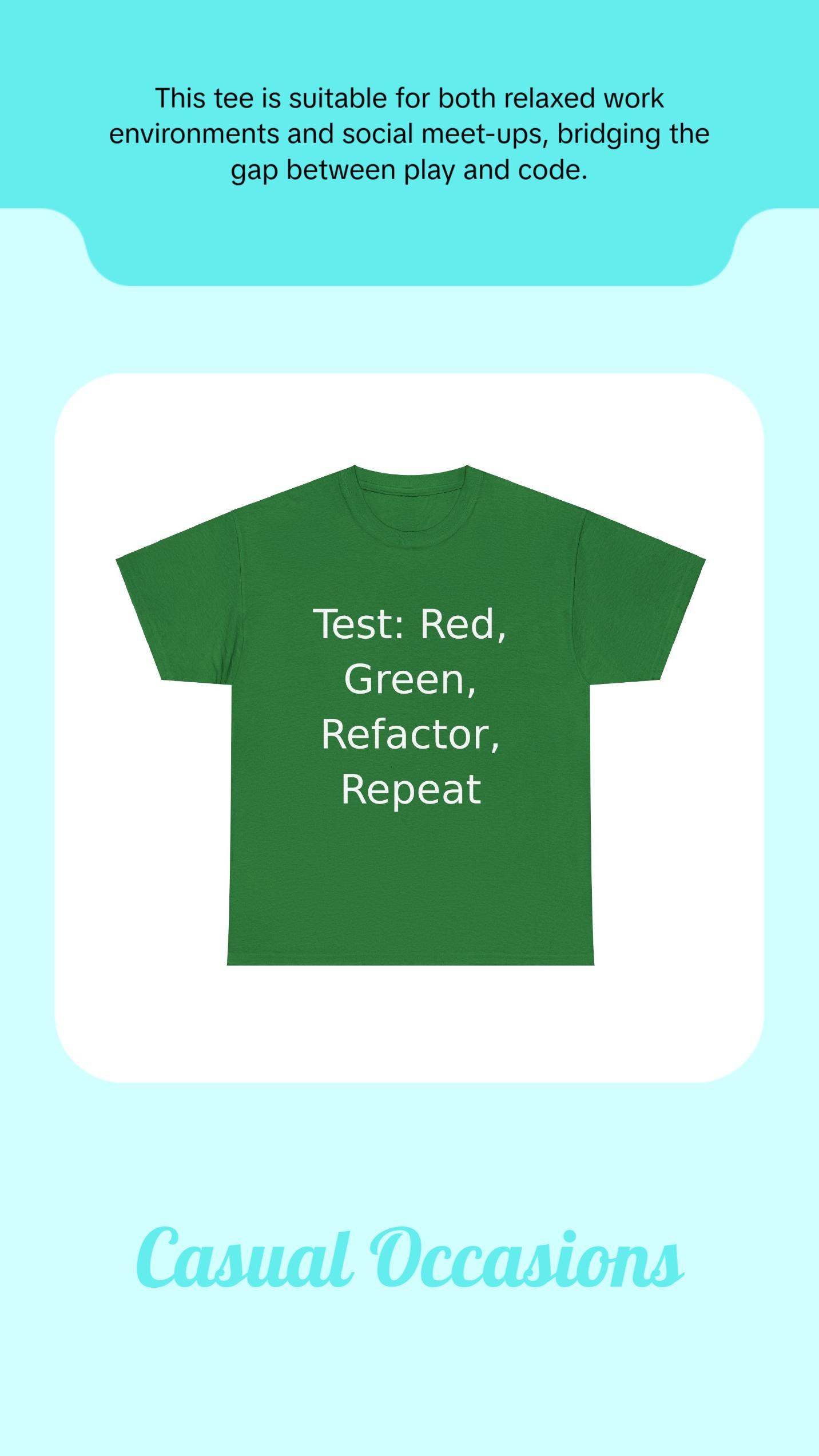 Test-Driven Development T-shirt