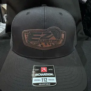 Richardson EZ Clusters Trucker Hat Original 112 Adjustable with Logo and Get Lit Phrase on the Side