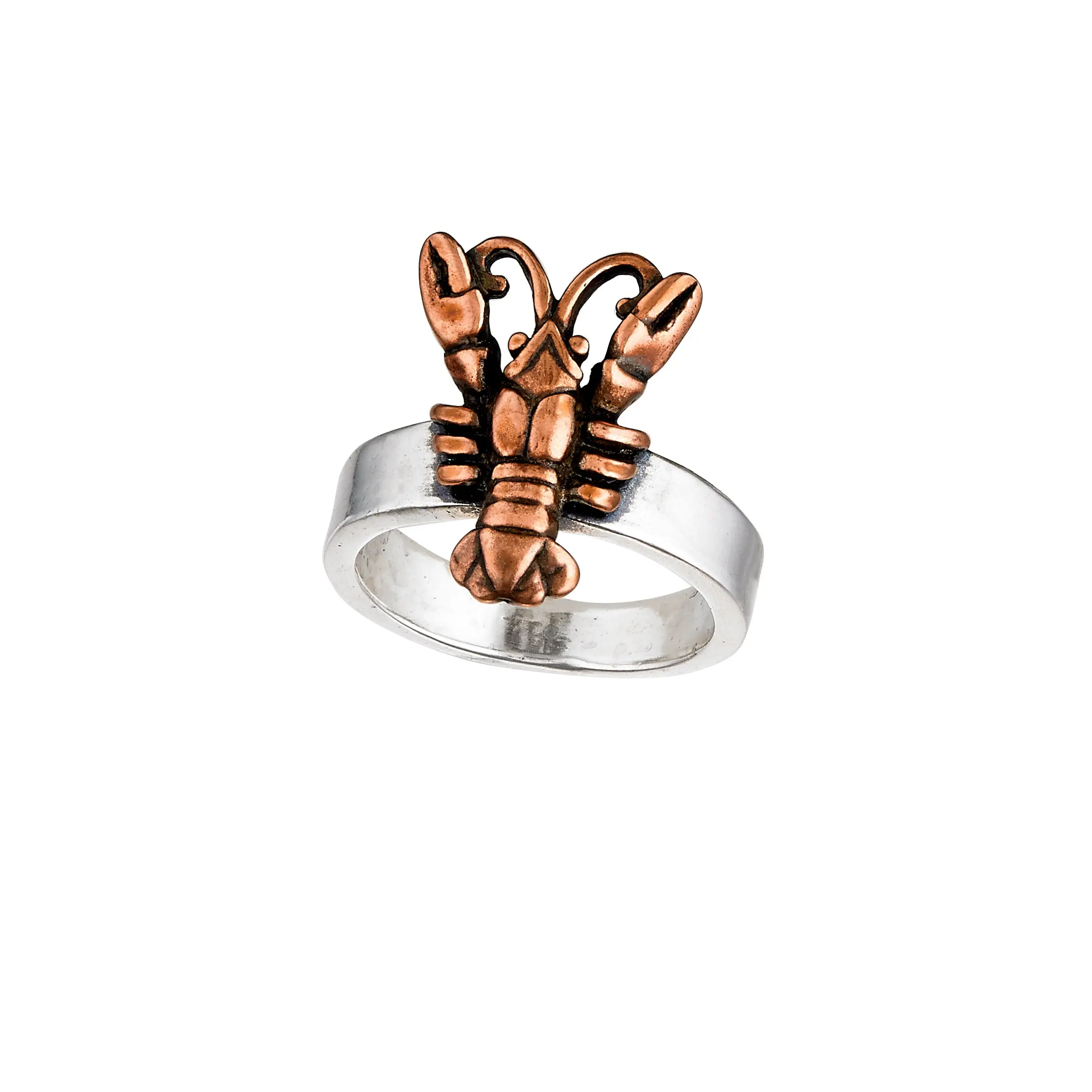 Copper Crawfish Ring