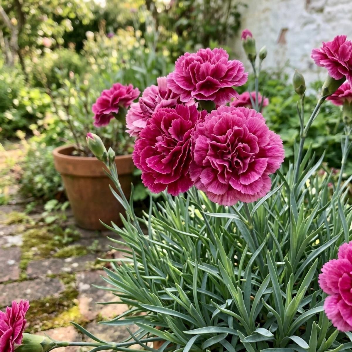 Carnation Seeds for Garden Planting Beautiful Fragrant Flowers Perfect for DIY Home Decor Balcony Garden Decoration Indoor Outdoor Easy Grow Seeds
