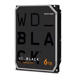 Western Digital WD6004FZBX Internal Gaming Hard Drive, Personal High-Performance Storage with 1.6 lbs Weight, Advanced Functionality, Robust Build Quality