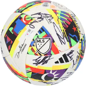 San Jose Earthquakes Autographed Match-Used Soccer Ball from the 2024 MLS Season with 22 Signatures - AE18350 - Fanatics Authentic Certified