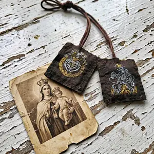 Out of stock / reorder Brown Scapular Standart 1"