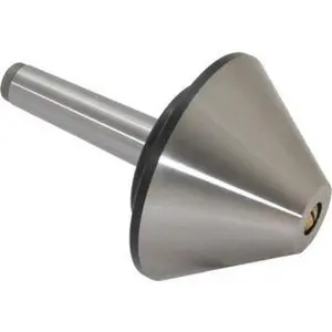 Value Collection MT3 Taper Shank, 4.2" Head Diam Live Center 1,200 Max RPM, 32mm Point Diam, 160mm Point Length, 800 Lb Max Workpc, Bull Nose Point 51100217