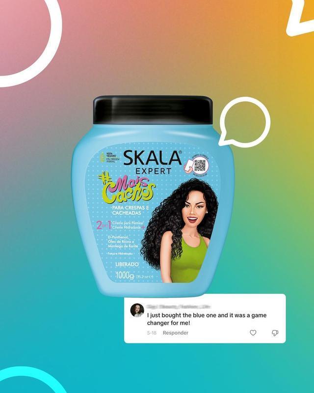 Skala Brazilian Beauty Duo – Skala Mais Cachos + Skala Brasil Maracujá & Óleo de Patauá Hair Masks (2×1000g)