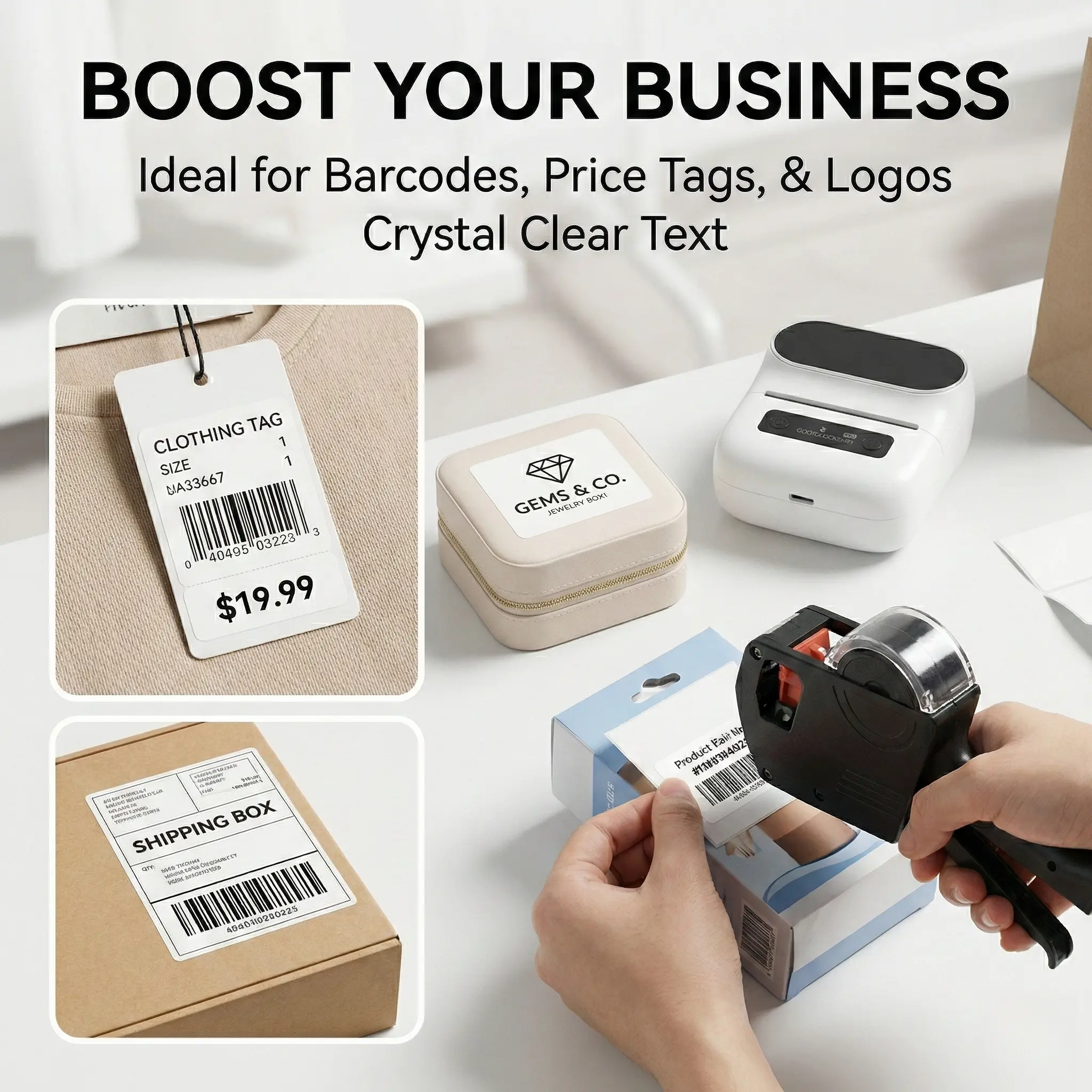 30 * 20mm  320 sheets/roll，thermal label bulk set - sticky note stickers, suitable for Phomemo M110/M220, perfect for small businesses and home organization, kitchen classification stickers, office printing stickers