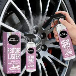 Heavy Duty Tire and Wheel Cleaner Remove Brake Dust Dirt and Water Spot Deep Clean and Restore Shine Safe on Most Wheel Finishes Versatile Acid Cleaner