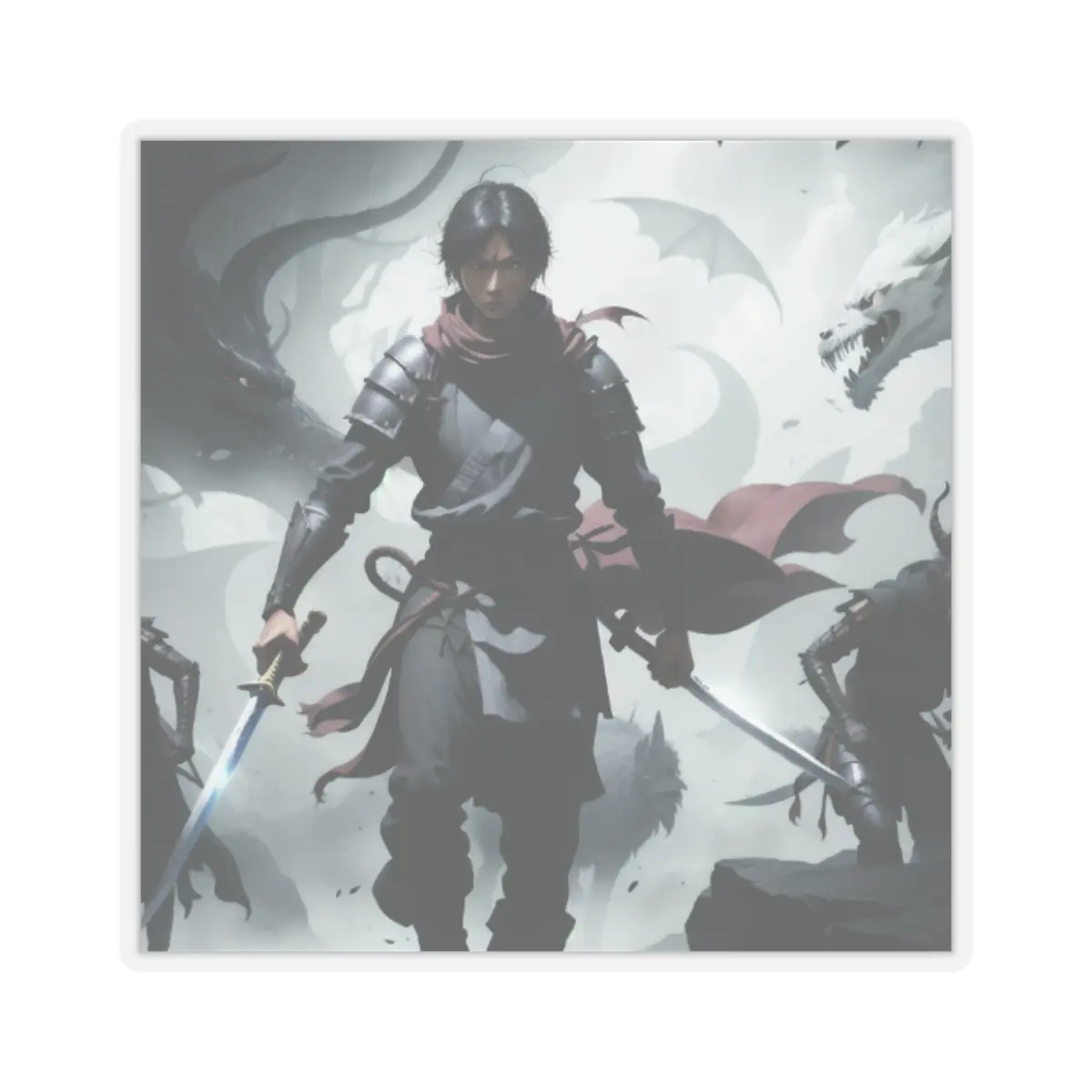 Kiss-Cut Stickers - Demon Hunter
