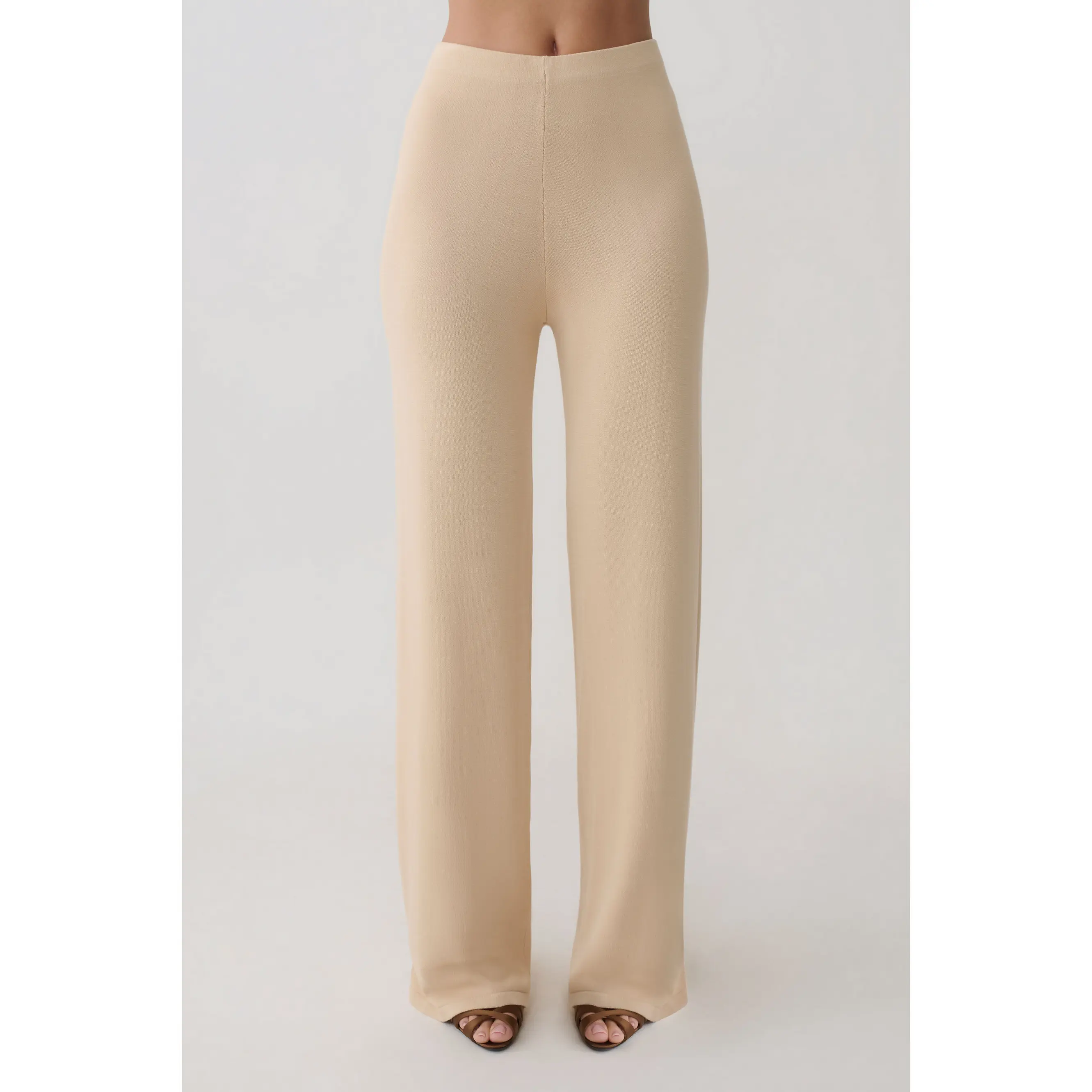 Tula Knit Pants - Natural