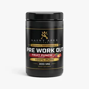 Pre Workout - Nitric Shock  Powder Fruit Punch for Energy and Endurance