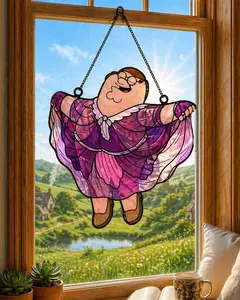 Funny Meme PG Stevie Nicks' Edge of Seventeen Acrylic Suncatcher, Stevie Nicks Suncatcher