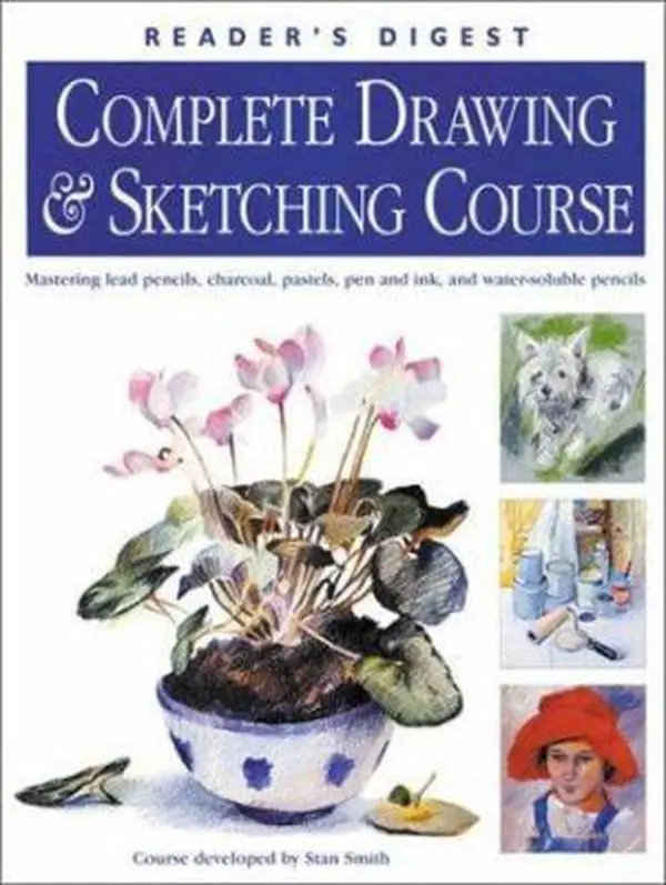 USED Book - Complete Drawing & Sketching Course by Stan Smith (Hardcover) - english