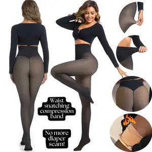 2026 New Tights for Womens Winter Leggings Compression Band&One Seam Option,The Original Magic Fleece Lined Leggings-Highly Elastic,High-waisted,Fleece lined Tights,Four Size & Colour.