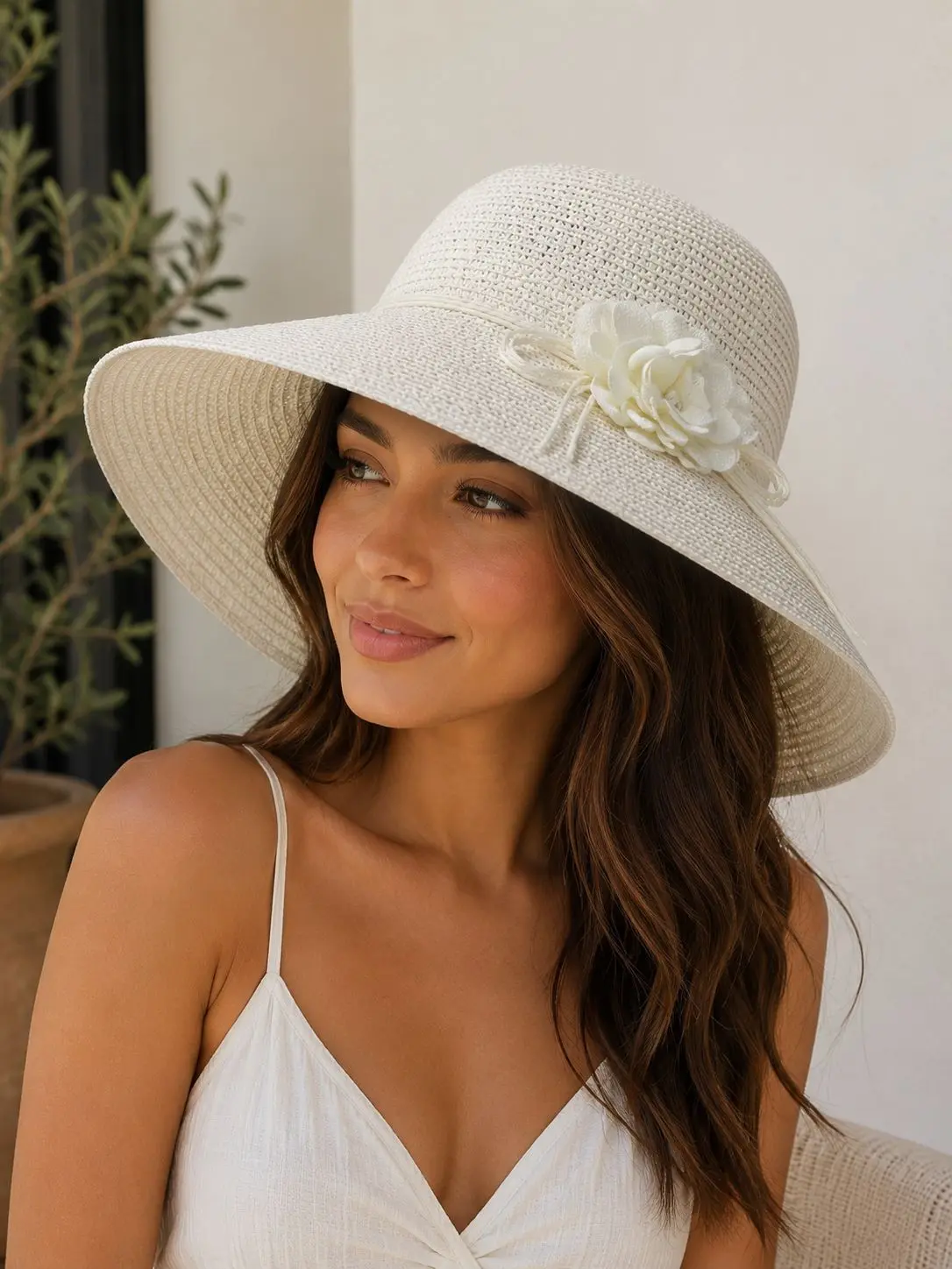 Artesana Floral Wide Brim Sun Hat Collection