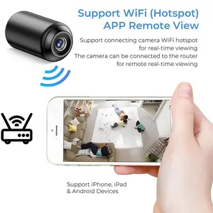 Indoor Security Camera Wireless Camera Hidden Spy Camera for Home Use, Mini Security Wireless WiFi Camera, Night Vision Nanny Cam for Baby, Pets, Compatible with Smartphone, TabletsC28ChicLadyHub
