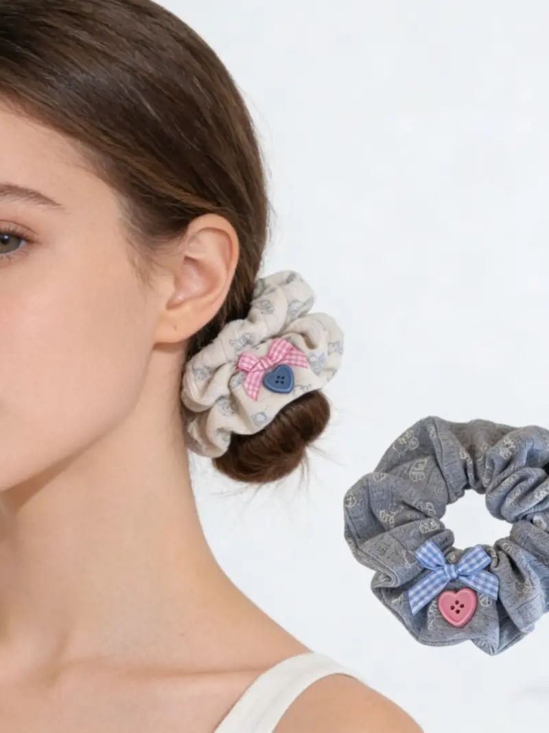 cute hairstyles with 2 hair ties - TikTok Shop display picture 2