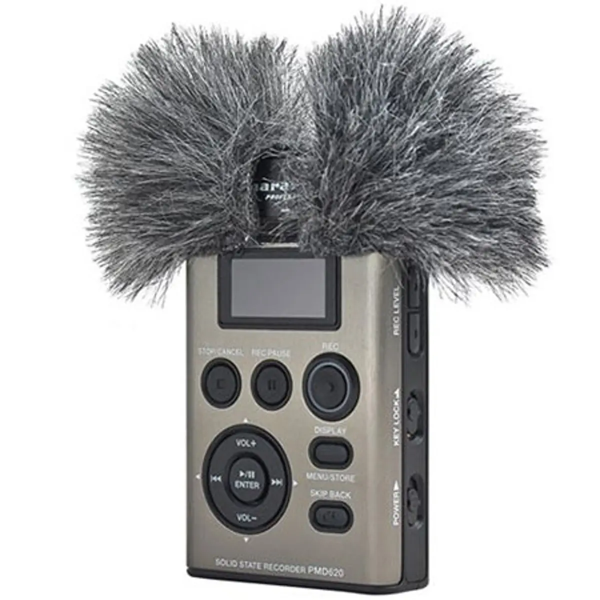 Portable Rycote Mini Windjammer - Protective Accessory for Marantz PMD620 Musical Instrument Audio Recording Device