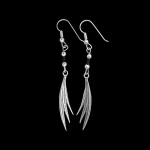 Vintage Earrings, Hand Strung Earrings, Navajo Earrings, Native American Earrings, Turquoise Earrings