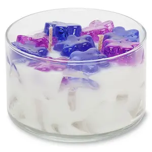 Primal Elements  Lilac 9.5 oz. Two Wick Color Bowl Candle