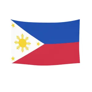 Philippines (Philippine) Flag tapestry | 3x5 feet | Printed 150D, Indoor/Outdoor, Decor Decorative colorful decorative bedroom wall art